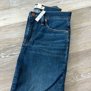 Madewell mid-rise skinny jeans size 28 dark wash brand new with tag